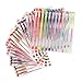 US Art Supply Jewelescent - 96 Gel Pen Set - Professional Artist Quality Gel Ink Pens in Vibrant Colors - Classic, Glitter, Metallic, Neon, Pastel & Swirl Colors - 100% Guarantee
