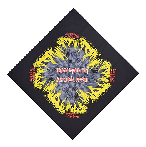 Bandana Iron Maiden Number of the Beast English Heavy Metal Band Head Kerchief