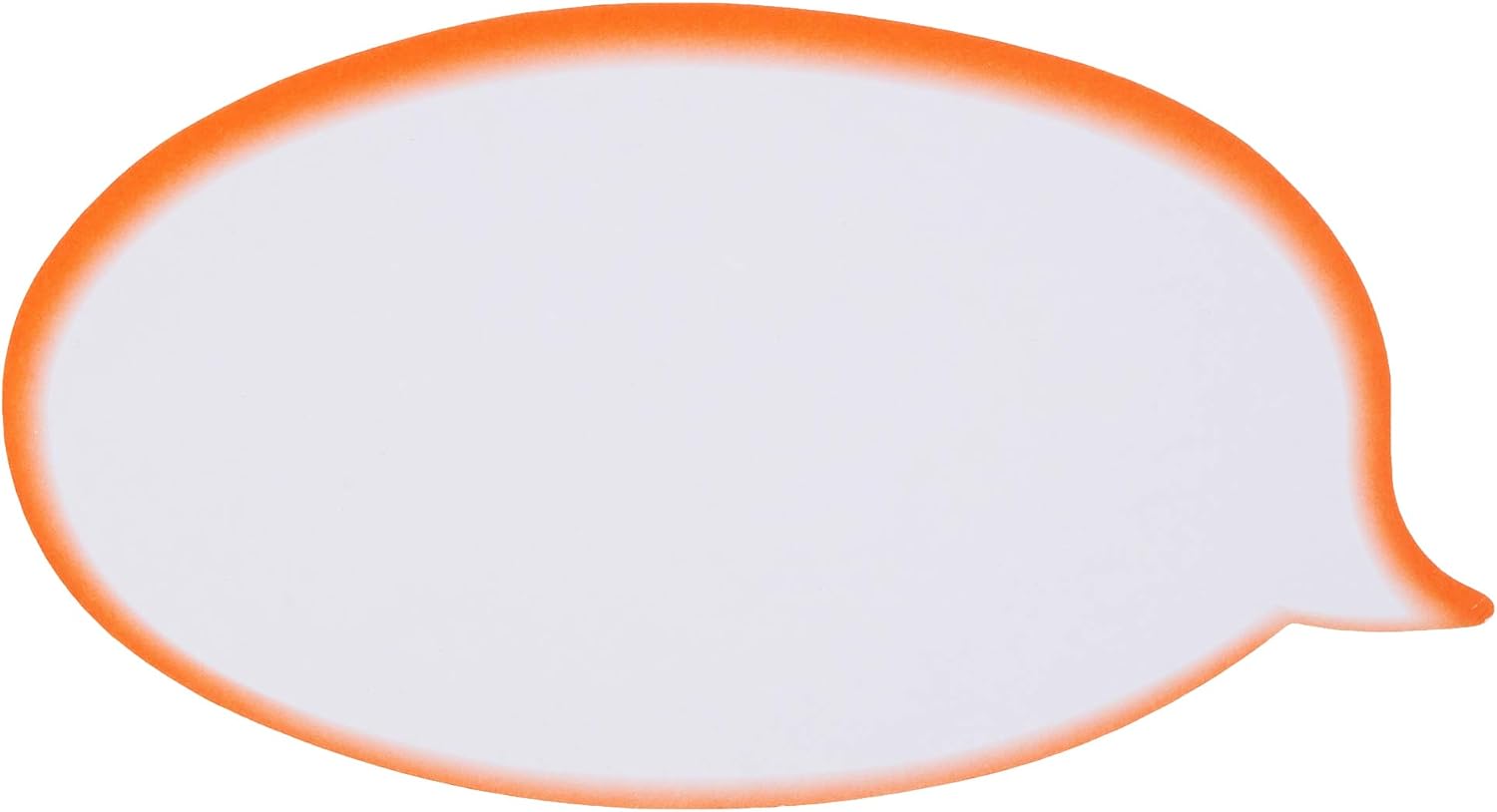 Maul Moderation Cards Speech Balloon, 110 x 190 mm, 150 g/m² Paper, White, 50 Pieces