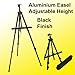 Aluminum Easel Lightweight Display Tripod Menu Poster Picture Holder Stand Folding Light Weight Easel w/ Free Carry Case