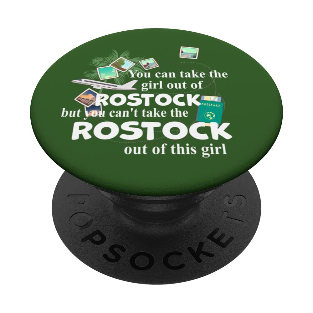 Girl From Rostock - Patriotic Proud Girl From Rostock PopSockets Swappable PopGrip