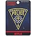 Stranger Things Hawkins Police Badge Netflix Original TV Embroidered Iron On Patch
