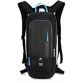 WINDCHASER Cycling Backpack, 10L Bicycle Backpack Waterproof Breathable Bag for Outdoor Travel Hiking Climbing Biking Running Skiing (Black)
