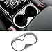 Luocky Chrome Interior Center Control Water Cup Holder Cover Trim for Mazda CX-5 CX5 2017 2018 2019 Interior Accessories