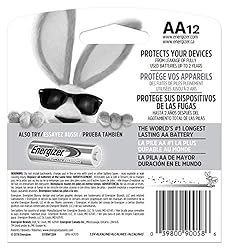 Energizer MAX AA Batteries, 12 Pack, Double A