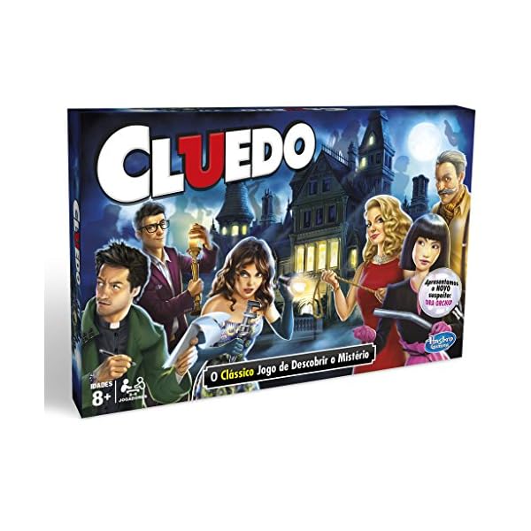 Hasbro Gaming Set in Familie Cluedo (HASBRO 38712) portugiesische Version bunt – Bild 3