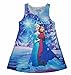 Disney Frozen Anna & Elsa Little Girls Sleeveless Lightweight Sublimated Dress (XS (4/5))