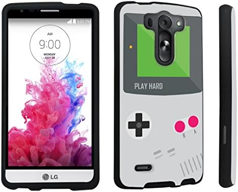 DuroCase ® LG G3 Vigor D725 / LG G3 Vigor LS885 / LG G3 Mini / LG G3 Beat / LG G3 S D722 Hard Case Black - (Gameboy Grey)