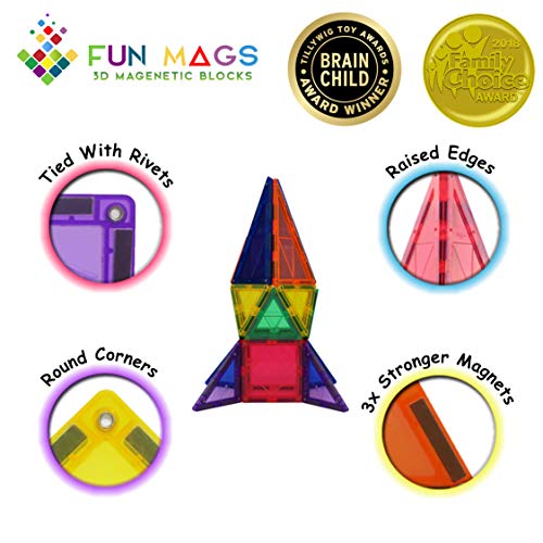 1 Magnetic+100+Piece+Building+Educational+Toys