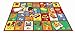 Mybecca Kids Rug ABC Fruit Area Rug 5 Ft. X 7 Ft.