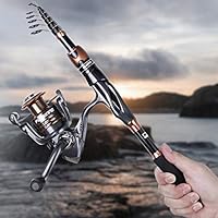 plusinno fishing rod and reel combo