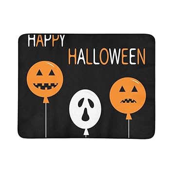 KAOROU DREI Ballon-Satz-Kürbis-Geistlächeln-tragbare und Faltbare Deckenmatte