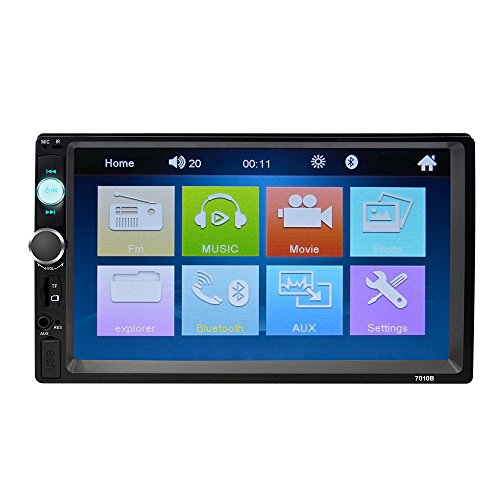 7-inch hd stereo touch screen with bluetooth - unplug