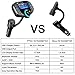 Bluetooth FM Transmitter for Car, DYTesa Wireless In-Car FM Transmitter Radio Adapter Car Kit with AUX Input/Output,1.7 Inch Display,Quick Charge（QC） 3.0 and Smart 2.4A Dual USB Ports, TF Card (BT70)