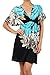 Kiwi Co. Women's Wildflower Print V-Neck Kimono Dress