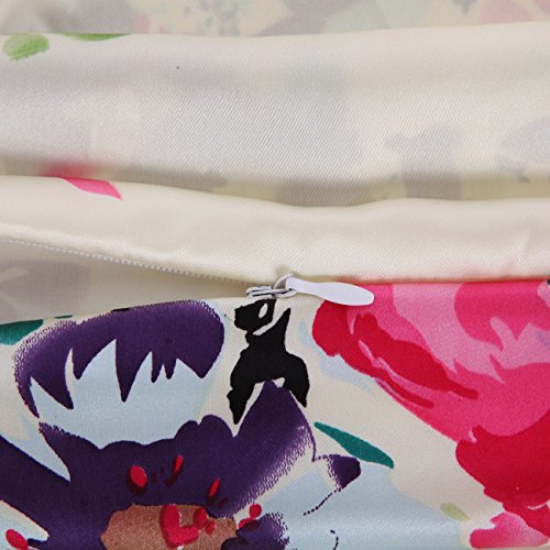 SLPBABY Silk Pillowcase for Hair and Skin with Hidden Zipper Print (King, Pattern5) - Thumbnail 5
