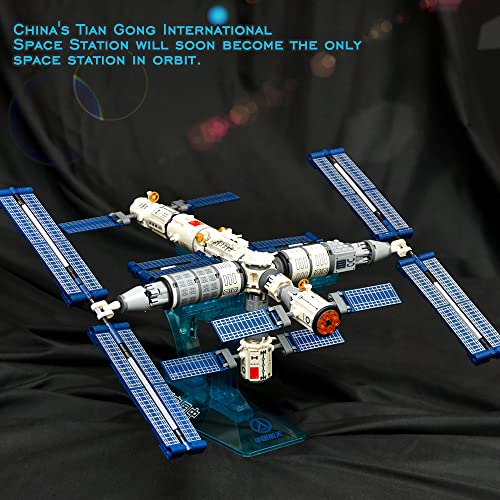 EDGKODK City International Space Station Building Toys, CNSA Tian Gong Universe Space Building