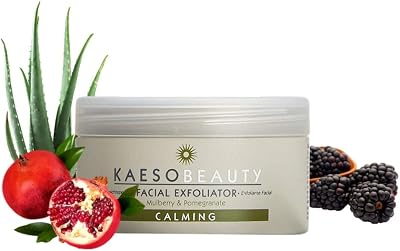 Kaeso Calming Exfoliator 245ml Sensitive Skin Gentle Face Scrub Soothing