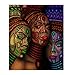 certainPL DIY 5D Diamond Painting Kits, Full Drill Crystal Rhinestone Diamond Embroidery Paintings Pictures, Household Arts Craft for Adults - African Women (C)