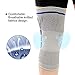 Snapmade Knee Brace Compression Sleeve - Scientifically Design Knee Pads Support for Meniscus Tear and Arthritis Relief, Professional Knee Sleeves, Knee Braces for Men and Women - Single Wrap-L