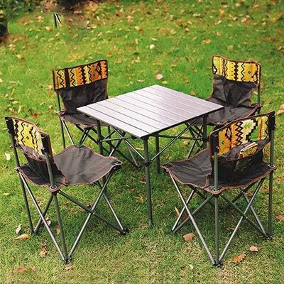 foldable outdoor table and chairs
