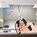 Kitchen Poultry Shears, Heavy Duty Stainless Steel Spring Loaded Good Grips Multi Purpose Scissors
