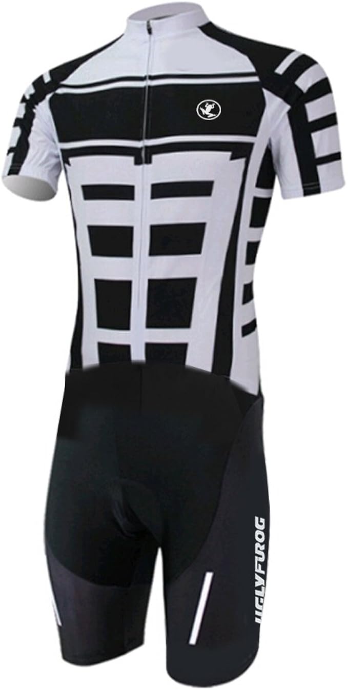 Amazon Uglyfrog Designs サイクリングパッド入りスキンスーツ ワンピース圧縮スーツ サイクリスト用 Sports サイクル 自転車 サイクルジャージ 通販