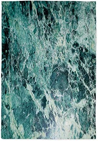 TecBillion Marble No Fading Tablecloth,Stone Surface Fractures Facet Pattern Gem Formation Geology Artful Illustration for Table Outdoor Picnic Holiday Dinner,52''W X 70.1''L