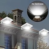 YINGHAO (1 Pack Solar Motion Sensor Light/Outdoor PIR Sensor Solar Powered Led/Waterproof Durable/Fence Driveway Garden Patio Path Decking Light/Improve Security/Made for Quality Outdoor Life