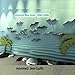 SR'DS ceramic Seagull birds wall crafts wallstickers hotel home decals/decorate/arts wall birds handmade 3D sculputure handicrafts (White)