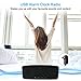 Digital LED USB Alarm Clock Radio with FM Radio, Dual USB Chargers, Large 1.2” Display, Snooze, Sleep Timer, Dimmer and Battery Backup for bedrooms