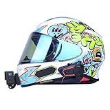 Lupholue Motorcycle Helmet Chin Mount with Curved