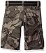 Wrangler Big Boys' Authentics Fashion Cargo Short, Anthracite Camo, 10