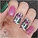 BORN PRETTY Nail Art Stamping Template Rose Image Plate Tulip Pattern BP-L029