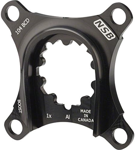 North Shore Billet 1x Spider for SRAM X9 Alloy Cranks: 104 BCD Boost Chainline Spacing