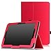MoKo Verizon Ellipsis 10 Case - Slim Folding Cover Case for Verizon Ellipsis 10 2015 Tablet, RED
