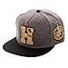 Harry Potter Hogwarts Alumni Hufflepuff Snapback Baseball Hat Grey