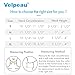 Velpeau Neck Brace for Neck Pain and Support -Soft Cervical Collar for Sleeping in Bed, Snoozing, Sleeping Upright, Anti-Snoring, Sleep Apnea for Women & Men (Blue, Comfort Version, L: 14-16.5