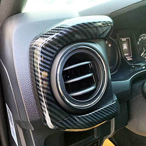 Carbon fiber exterior center console dashboard trim For Toyota 20162020 eBay