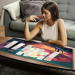 for MTG Playmat with Stitched Edges, 24 x 14 inches
