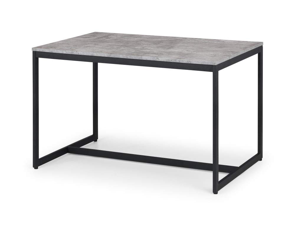 Julian Bowen Concrete Effect Staten Dining Table