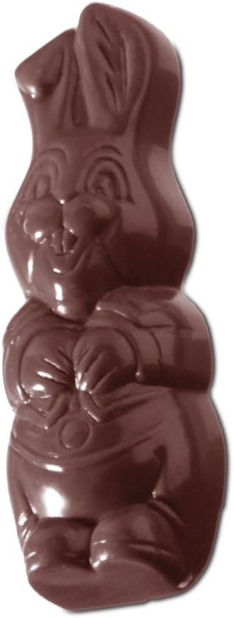 Chocolate World Laughing Rabbit Chocolate Mold, 16 Forms