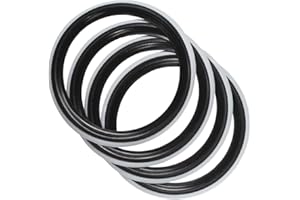 Port-a-wall 14" White Black Tire Wall Portawall Insert Trim Set 4pcs
