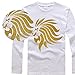 ARHIKY Glitter Heat Transfer Vinyl HTV for T-Shirts 10Inches by 5 Feet Rolls(Gold)