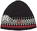 Dale of Norway Anniversary Hat, Black/Raspberry/Off White, One Size