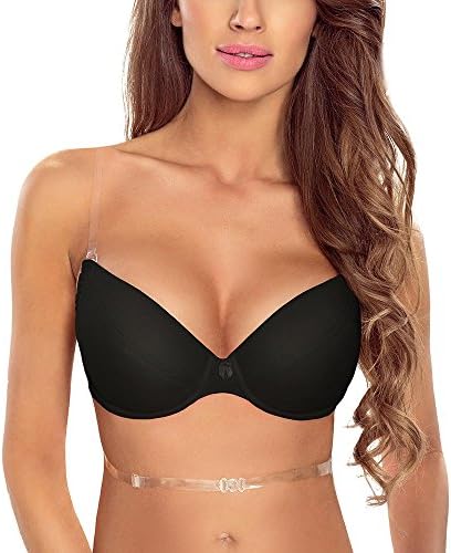 Vivisence Underwired Multiway Convertible Silicone Push-Up Bra 1035