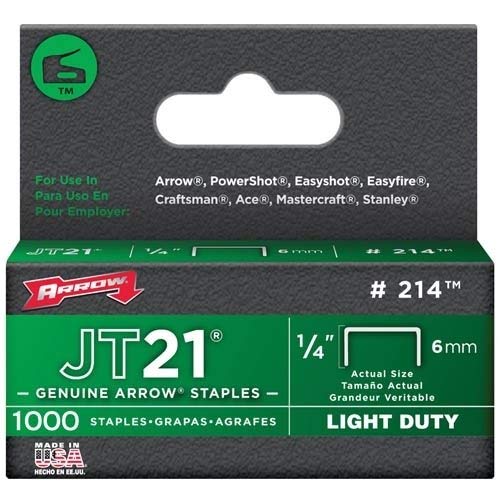 2 Arrow+Fastener+214+Genuine+000+Staples