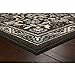 Maples Rugs Florence Runner Rug Non Slip Washable Hallway Entry Carpet [Made in USA], 2 x 6, Coffee Brown