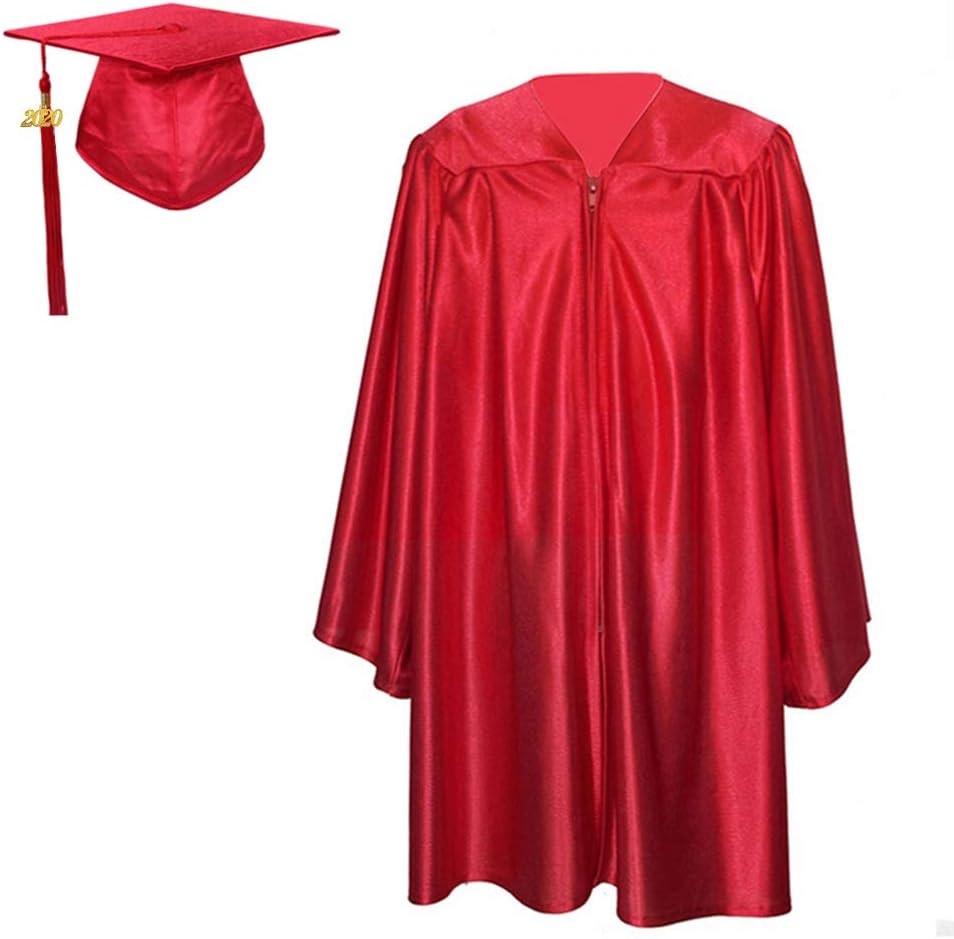 GraduationForYou Shiny Kindergarten Gown Cap Tassel 2019