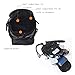 Katloo Mini Backpack For Women Small Soft Washed Leather Backpacks Girls Casual Daypack Shoulder Chest Bag Sling Purse Junior School Book Pack Convertible Strap Tear Drop Cat (Black)